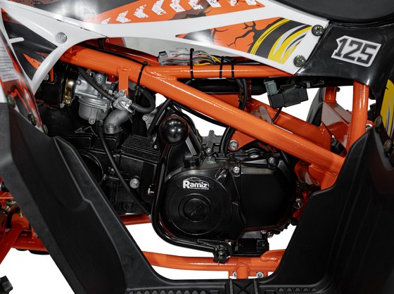 Pojazd Quad Spalinowy DESERT STORM Pomarańczowy