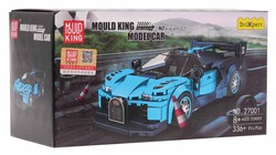 Zestaw Klocków Auto Sportowe 336el. Niebieskie