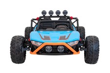 Auto Buggy Racing 5 na akumulator dla dzieci Niebieski + Silniki 2x200W + Pilot + Audio LED + Wolny Start