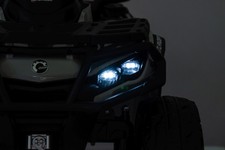 Quad Can Am Outlander ATV z Pilotem Szary