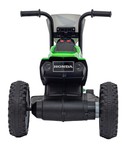 Motorek Cross Honda CRF 450R na akumulator dla dzieci Zielony + 3 Koła + Gumowy Bieżnik + Klakson