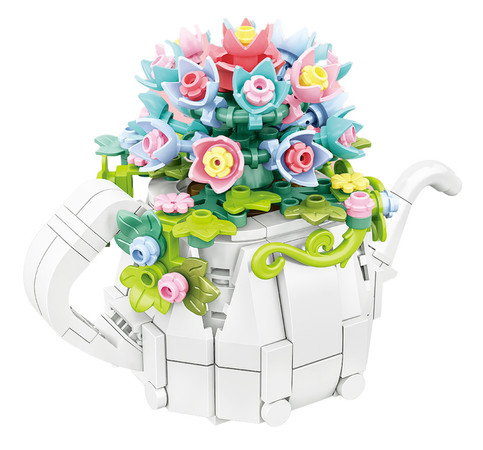 Zestaw Klocków Kwiaty 255el.