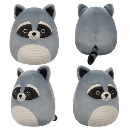 SQUISHMALLOWS Szop Rocky, pluszak, 19 cm