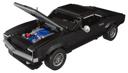 Zestaw Klocków Auto Sportowe Czarne 1439el.