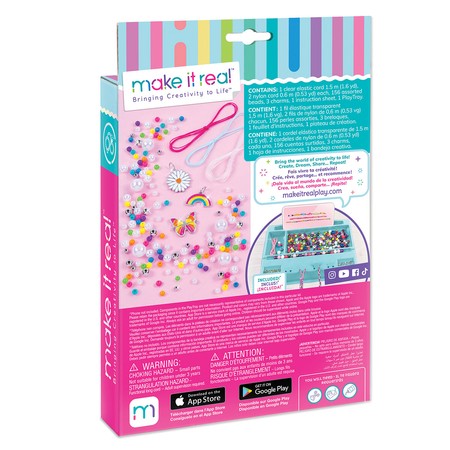 MAKE IT REAL Bransoletki Rainbow Treasur, zestaw kreatywny