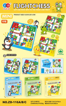 Gra Planszowa LUDO MINI Żaba