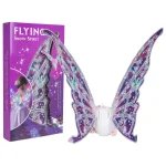 Podświetlane Skrzydła Motyla z Muzyką