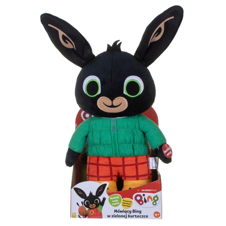 BING Interaktywny Bing w zielonej kurteczce, zabawka interaktywna