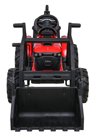 Pojazd Traktor Z Przyczepą 720-T Czerwony