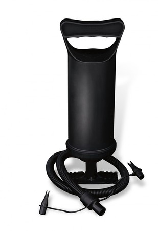 Pompka ręczna tłokowa BESTWAY 0,85l/cykl + 3 Końcówki + Elastyczny wąż