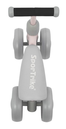 Pierwszy Rowerek biegowy PettyTrike dla dzieci Różowy 4-kołowy Jeździk SporTrike