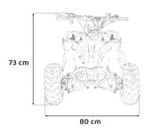 Pojazd Quad Spalinowy RENEGADE HIPERFECT 110CC Czerwony