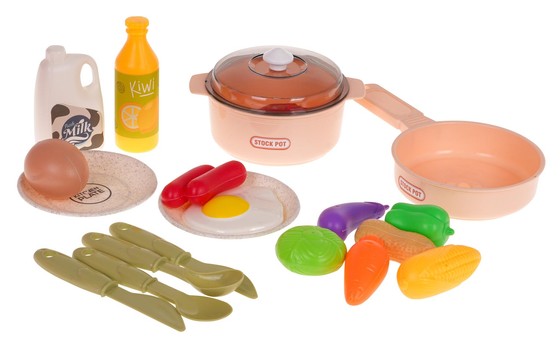 Kuchnia Aneks Kuchenny z Funkcją Dźwięku 35el. Różowa