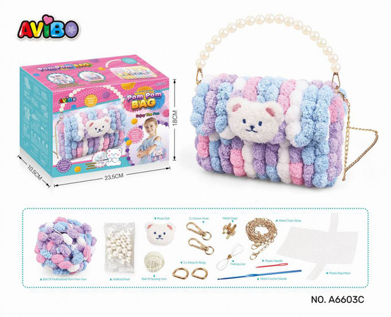 Miękka Torebka Zrób to Sam + Akcesoria