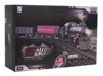 Zdalnie sterowana Retro Kolejka z Funkcją Dymu dla dzieci 5+ Interaktywne efekty + Pilot 2,4 GHz + Akcesoria