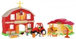 Farma dla dzieci 3+ zestaw figurek 18 el. + Stodoła z dźwiękami + Traktor + 4-osobowa Rodzina + Zwierzęta