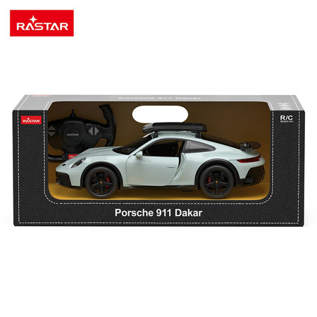 Autko R/C 1:14 Porsche 911 Dakar Miętowy RASTAR