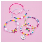 MAKE IT REAL Bransoletki Rainbow Treasur, zestaw kreatywny