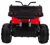 Quad XL ATV na akumulator dla dzieci Czerwony + Napęd 4x4 + Bagażnik + Wolny Start + EVA + Audio LED