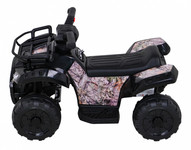 Quad Storm na akumulator dla dzieci Czarny + Silnik 25W + MP3 USB + LED