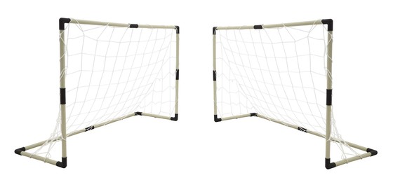 Dwie Bramki z Tablicą Punktową + Akcesoria