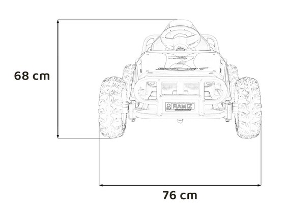 Pojazd Sport 5 Czarny