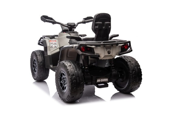 Quad Can Am Outlander ATV z Pilotem Szary