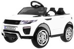 Autko Rapid Racer elektryczne dla dzieci Biały + Pilot + Wolny Start + EVA + MP3 LED