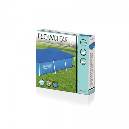 Pokrywa 264x174cm na Basen stelażowy Steel Pro 259x170x61cm BESTWAY