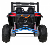 Buggy UTV-MX na akumulator dla dzieci Niebieski + Napęd 4x4 + Pilot + Audio LED + Schowek + EVA + Wolny Start