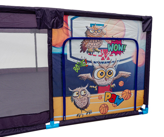 Miękki Kojec Dla Dzieci Prostokąt Sportowa Sowa