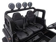 Auto terenowe OFF-ROAD 3.0 dla dzieci Czarny + Pilot + Wolny Start + Pasy + Audio LED