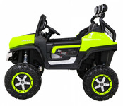 Mercedes Benz Unimog dla dzieci Zielony + Napęd 4x4 + Pilot + Bagażnik + Wolny Start + MP3 LED