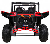 Buggy UTV-MX na akumulator dla dzieci Czerwony + Napęd 4x4 + Pilot + Audio LED + Schowek + EVA + Wolny Start