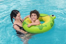 Kółko do Pływania dla dzieci Żabka BESTWAY Zwierzęta 76x85cm