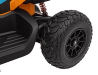 Quad McLaren Racing MCL 35 dla dzieci Pomarańczowy + Pilot + Wolny Start + EVA + Audio LED