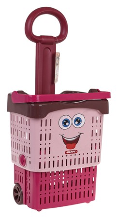 Wózek Sklepowy + Akcesoria Czerwony