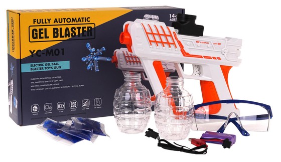 Pistolet GEL BLASTER  + Akcesoria