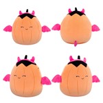 SQUISHMALLOWS Halloween Seria B, pluszak, 19 cm - Pomarańczowy