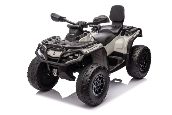 Quad Can Am Outlander ATV z Pilotem Szary