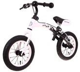 Rowerek biegowy dla dzieci Boomerang SporTrike Biały Nauki jazdy + Zmienny układ ramy