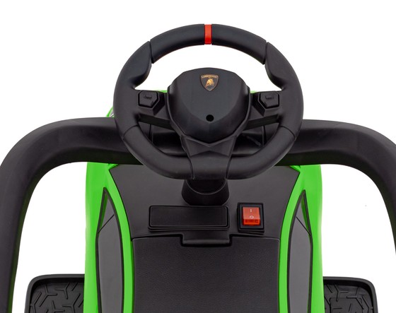 Jeździk, Pchaczyk Lamborghini Aventador SV Zielony