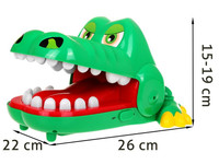 Gra zręcznościowa "Krokodyl u dentysty" dla dzieci 3+ Interaktywna zabawka + 3 tryby gry Bolący ząbek Refleks Memory