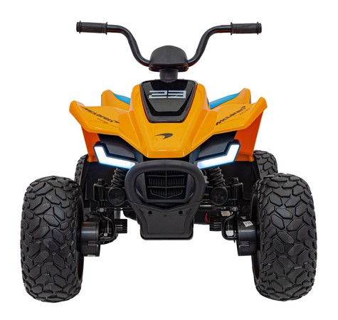 Quad McLaren Racing MCL 35 dla dzieci Pomarańczowy + Pilot + Wolny Start + EVA + Audio LED