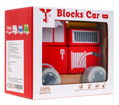 Drewniane Autko Straż