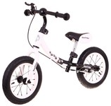Rowerek biegowy dla dzieci Boomerang SporTrike Biały Nauki jazdy + Zmienny układ ramy