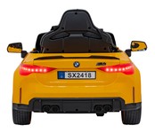 Pojazd BMW M4 Żółty