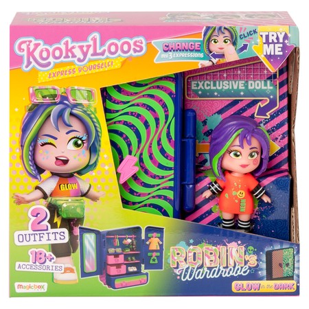 KOOKYLOOS S Robin's Wardrobe PlaySet lalka, figurka