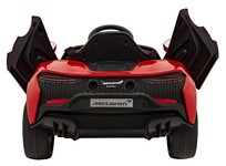 McLaren Artura na akumulator dla dzieci Czerwony + Napęd 4x4 + Pilot + Wolny Start + EVA + Audio LED