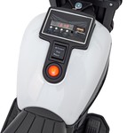 Motorek Chopper FASTER na akumulator dla dzieci Biały + Radio FM + Panel audio + LED